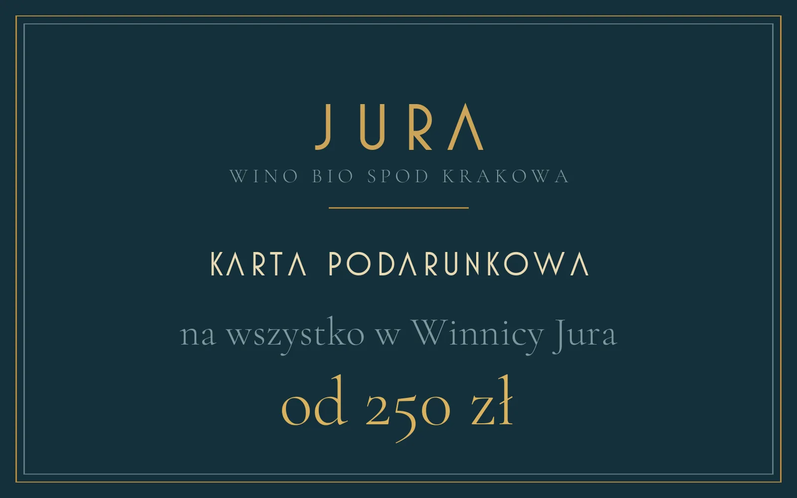 Karta podarunkowa JURA