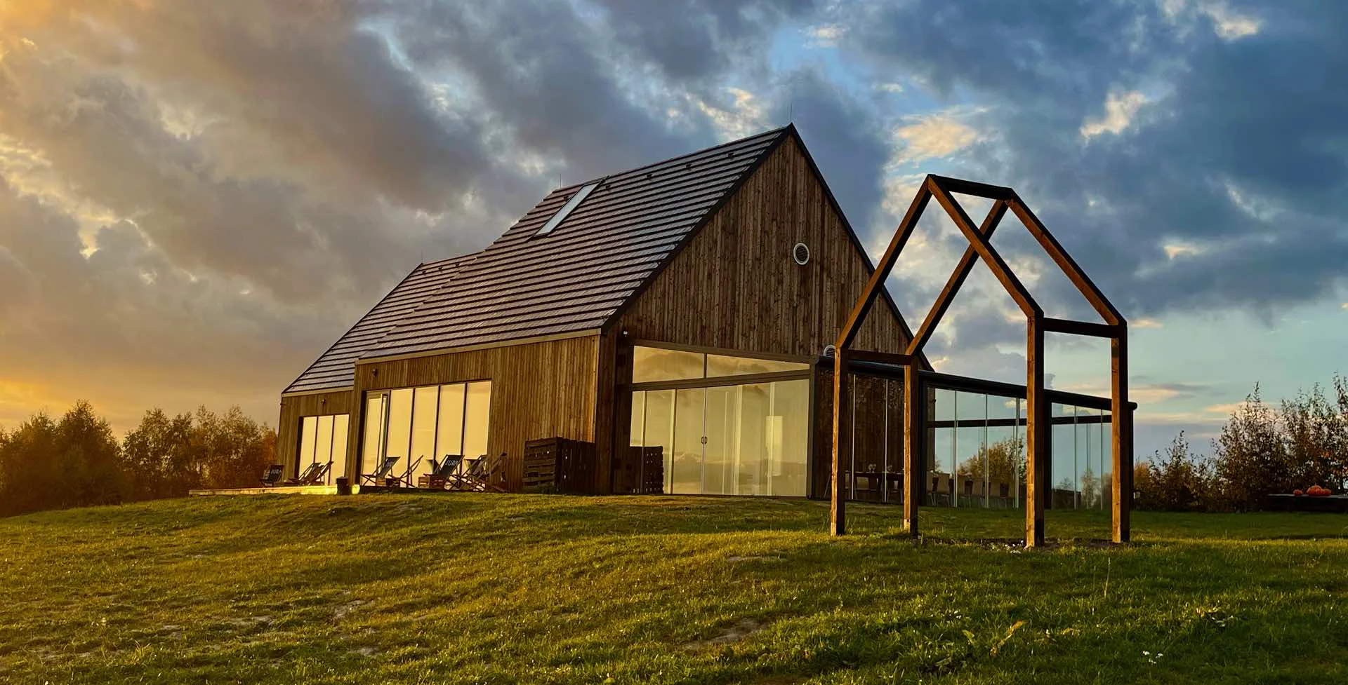 nowoczesna winiarnia winnica jura